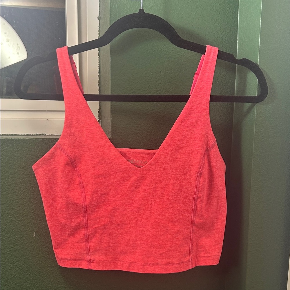 Beyond Yoga Coral Crop Top